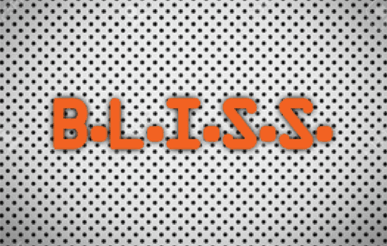 BLISS Silencer Sizing Logo