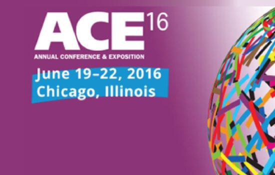 ACE 2016 Tradeshow Banner