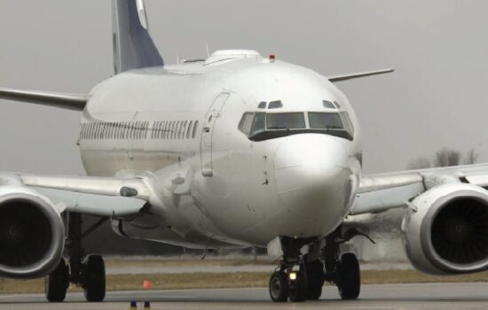 Plane on Runway