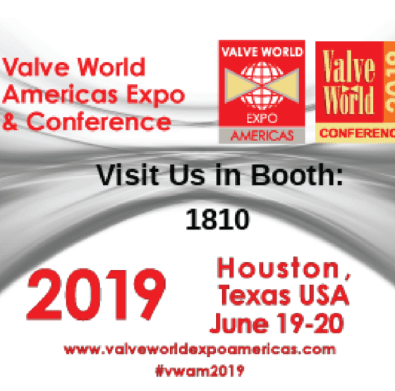 Valve World 2019 Tradeshow Banner