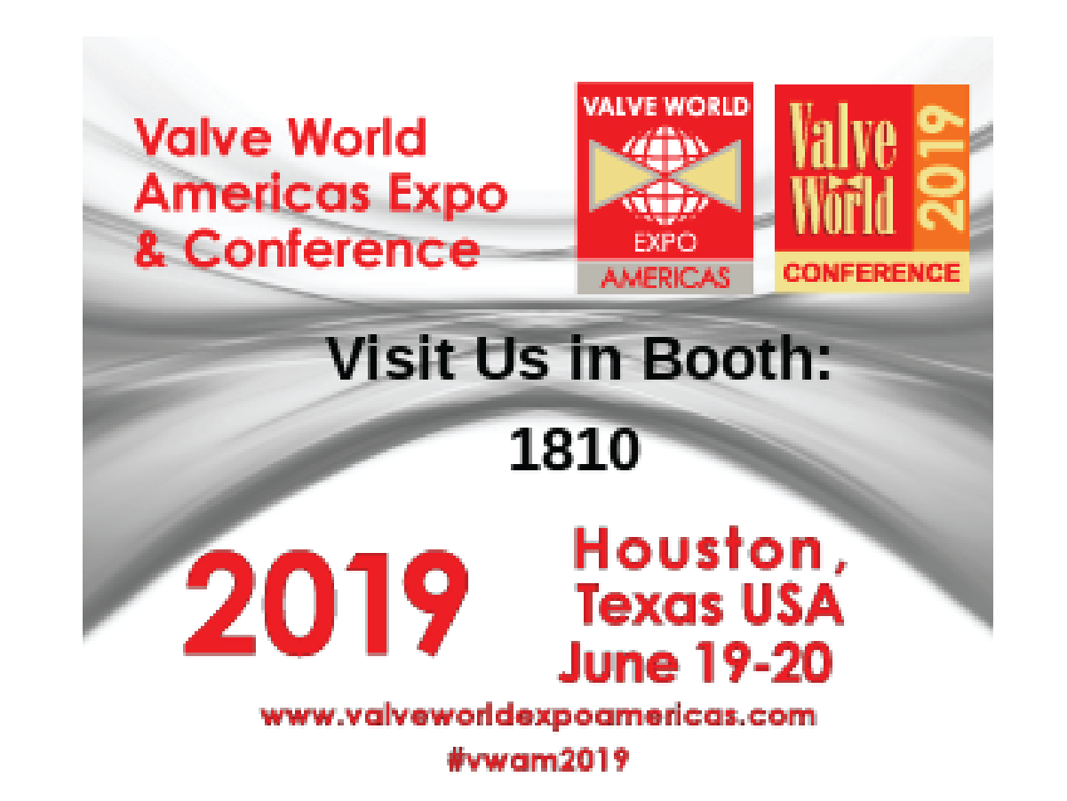 Valve World 2019 Tradeshow Banner