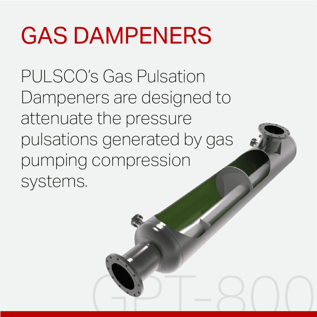 Dampener Product Line-01 Gas Pulsation Dampeners