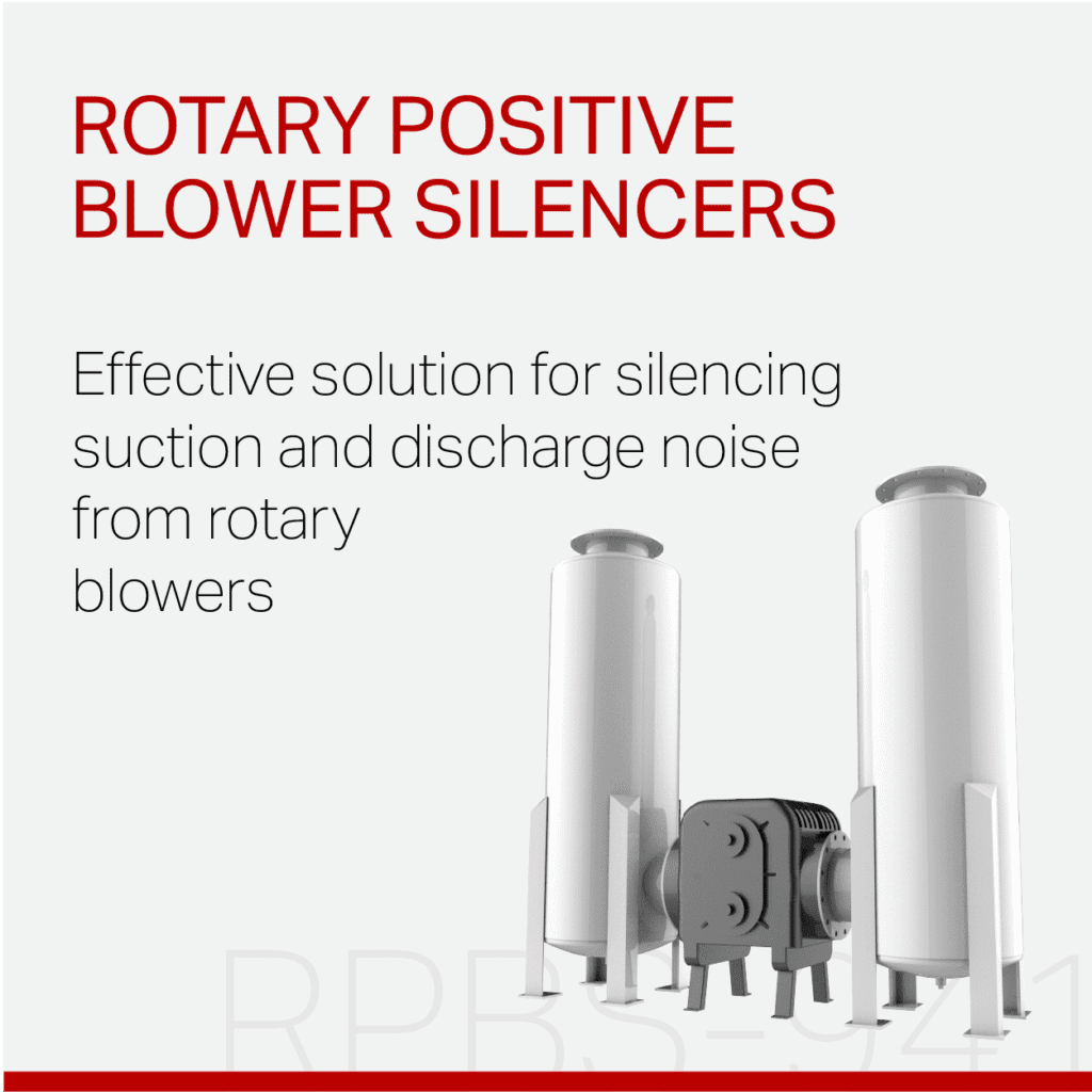 Rotary Positive Blower Silencer